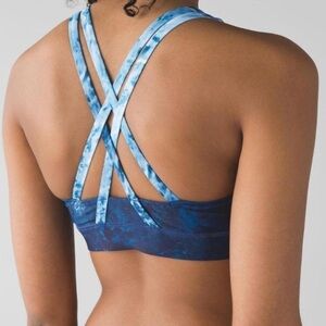 Lululemon Women’s Energy Sportsbra H20 Activewear Athletic Athleisure Workout